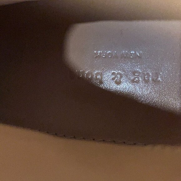 RAG & BONE Classic Newbury Khaki Canvas Natural Ankle Boots Booties size 38 / 8 - Picture 7 of 7